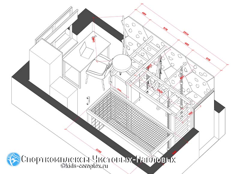 Прототип-4. Комплексы для маленьких комнат