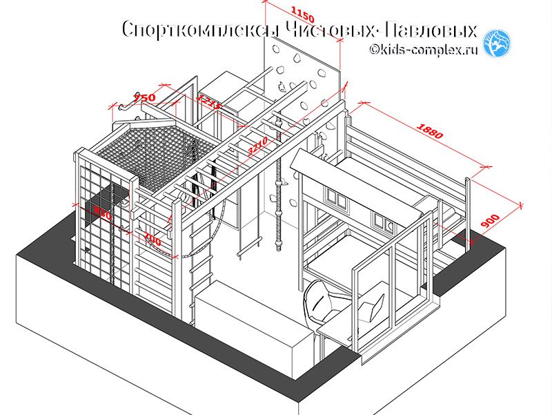 Прототип-4. Комплексы для маленьких комнат