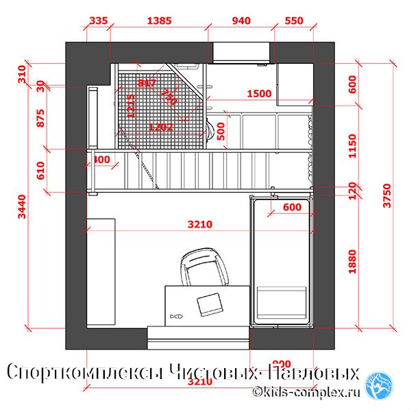 Прототип-4. Комплексы для маленьких комнат