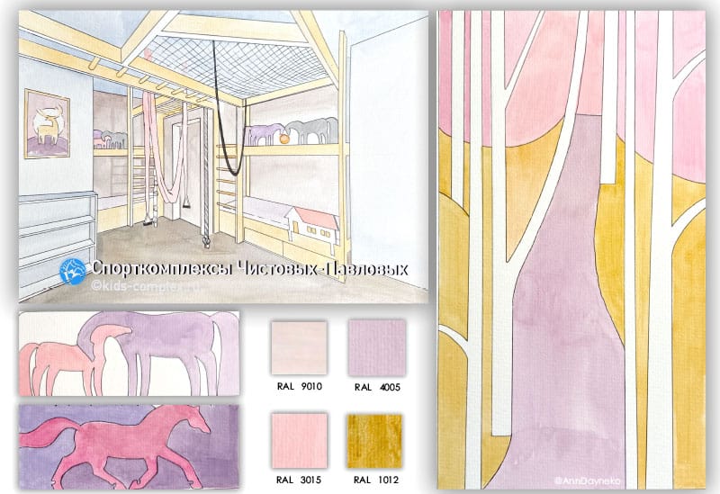 Темы для домиков, кроватей, балок и скалодромов. Делаем каждую комнату уникальной