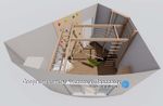 Прототип-7. Как встроить спортивный комплекс в комнату нестандартной геометрии