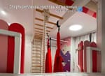 Спортивный комплекс в цветах Рериха.  Детская комната целиком