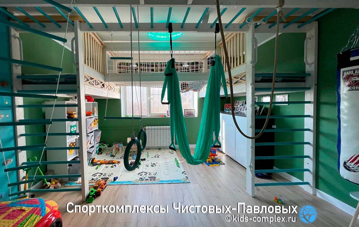 Принципы организации пространства детской комнаты. Про мостик  между домиками или как мы поощряем детей играть вместе