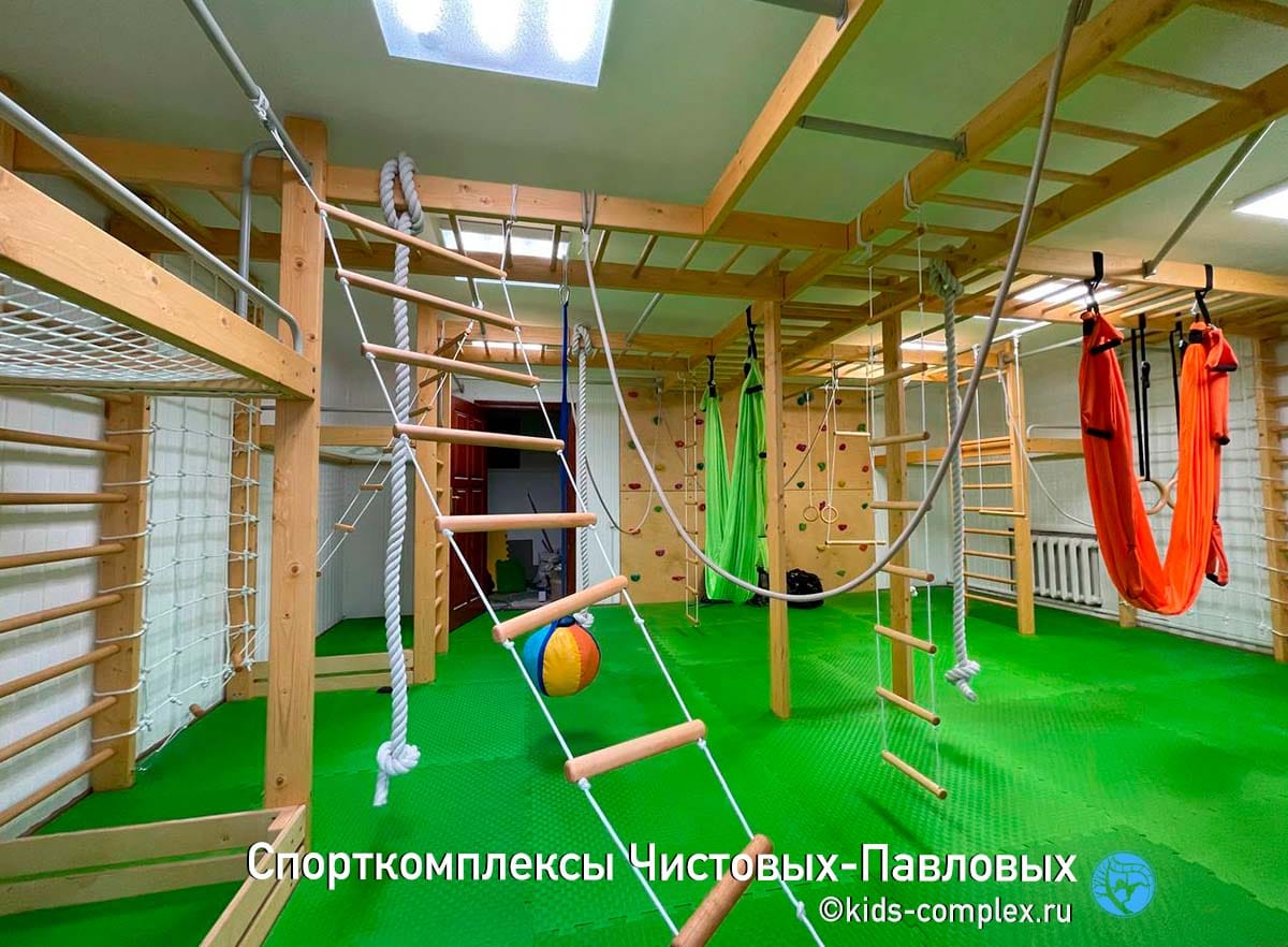 Пока лазанье — это игра. Спортивный комплекс в детском саду Николо-Сольбинского монастыря