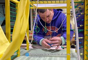 Как повесить снаряды. Методика подвеса снарядов  на детском спортивном комплексе